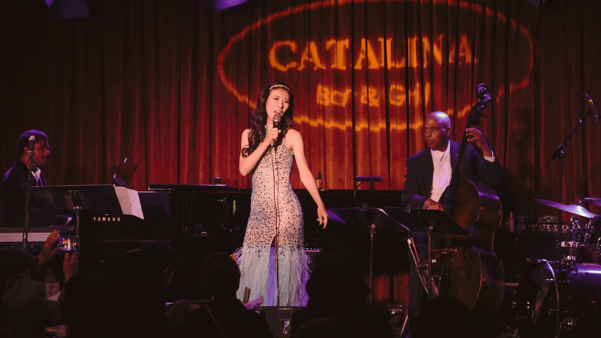 Setsuko Hata performing at Catalina Jazz Club, Los Angeles